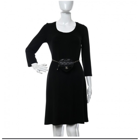 New Chanel Heart Black Belt Bag with tags !!! - Picture 10 of 10